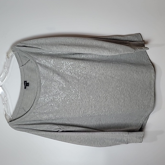 Torrid Gray Iridescent Pullover Top size L or 12. - Picture 1 of 10
